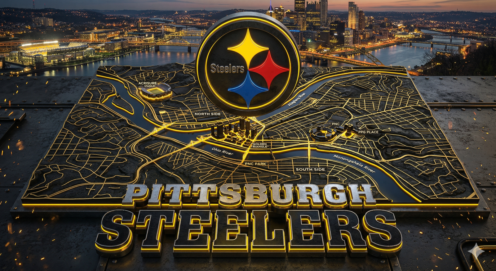 Steelers design artwork