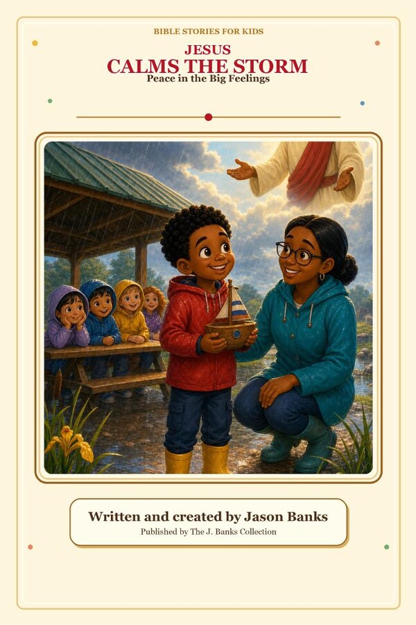 Jesus Calms the Storm: Peace in the Big Feelings cover