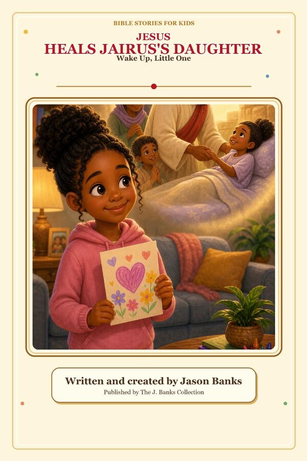 Jesus Heals Jairus's Daughter: Wake Up Little One cover