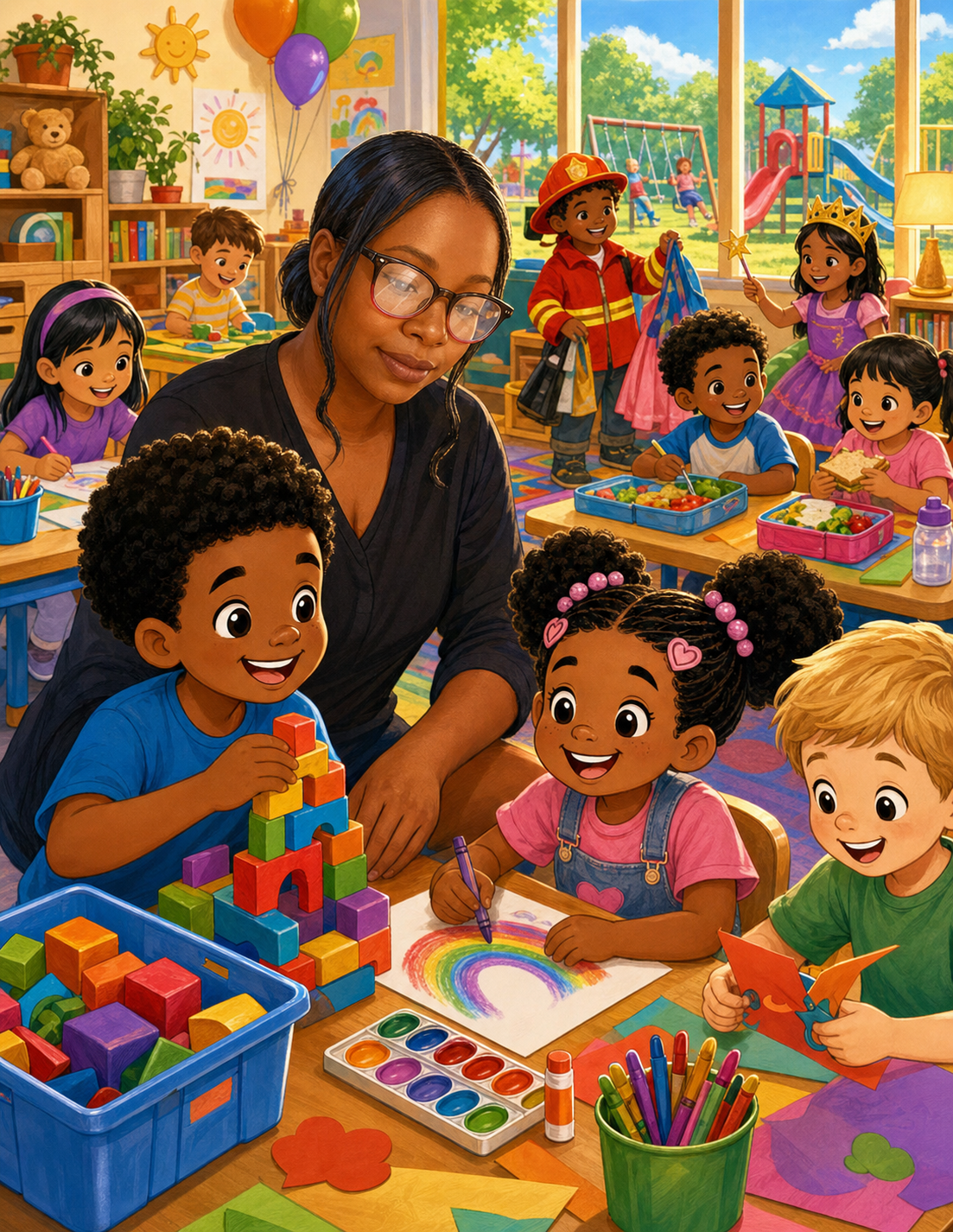 Learning Through Play at School cover