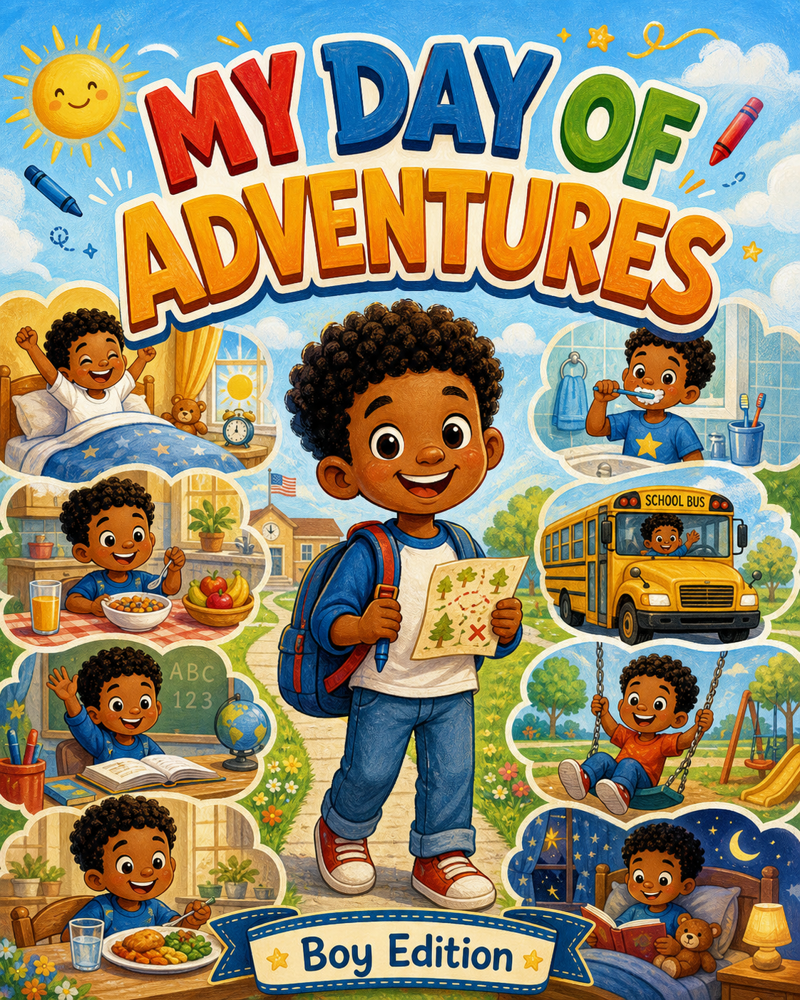 My Day of Adventures: Boy Edition cover
