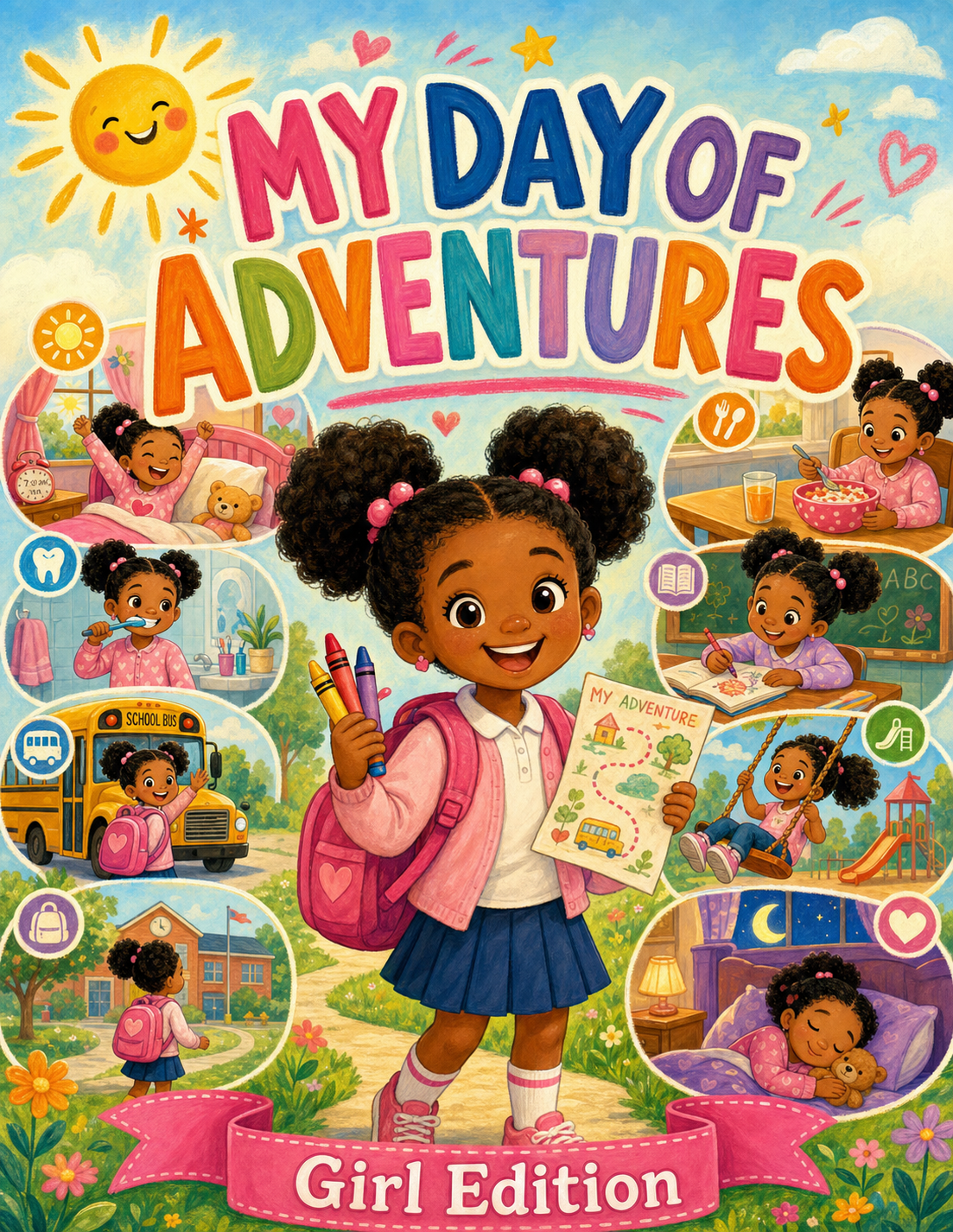 My Day of Adventures: Girl Edition cover