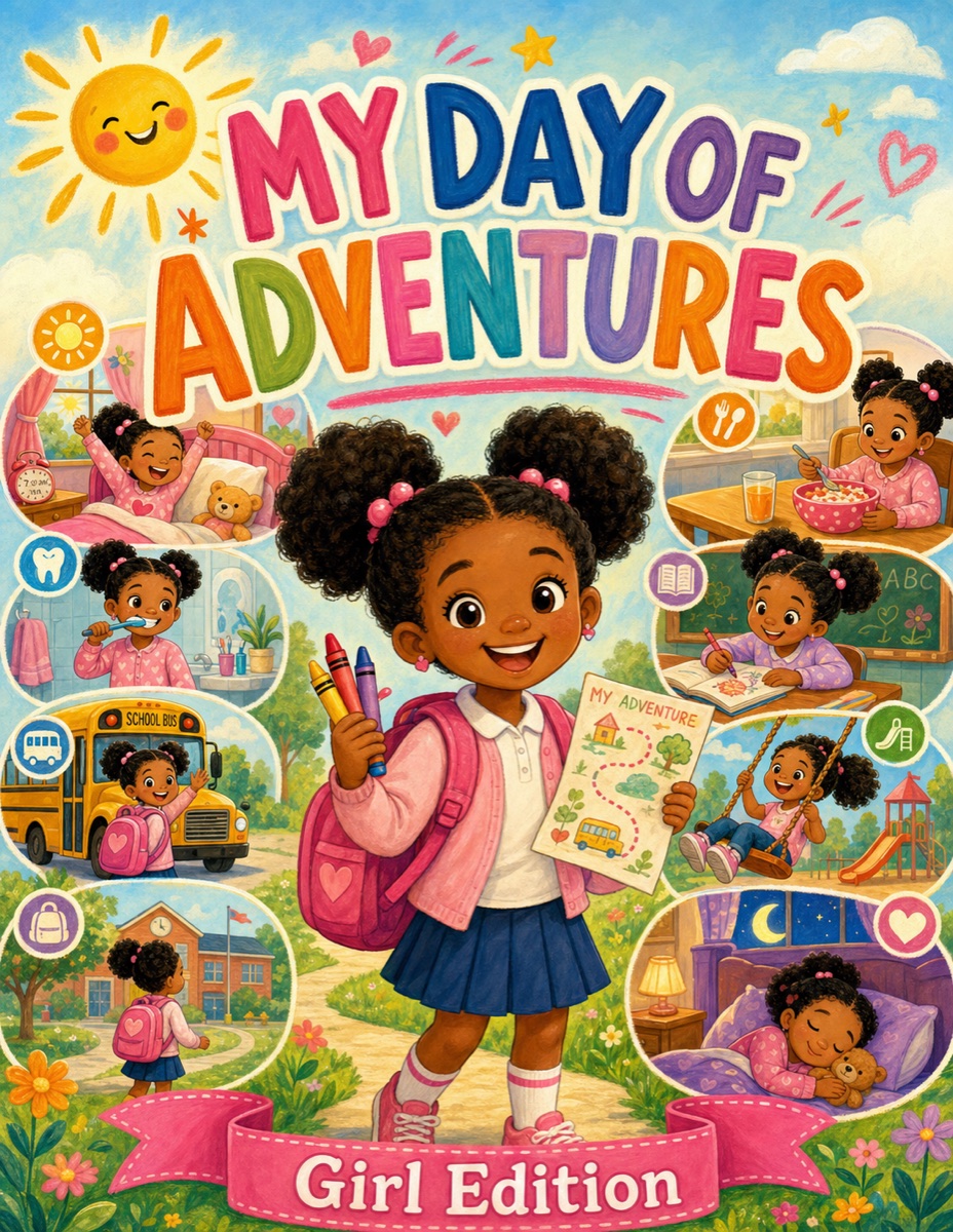 My Day of Adventures girl edition cover